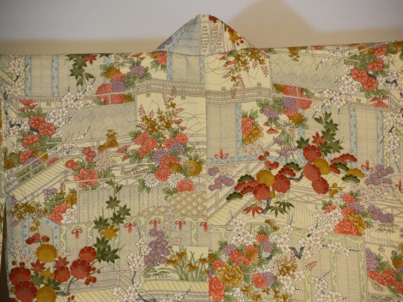 Kimono with Cherry Blossoms - Image 9