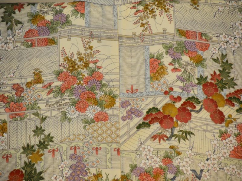 Kimono with Cherry Blossoms - Image 8