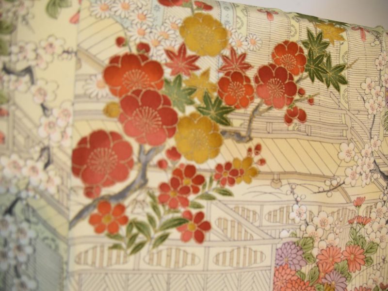 Kimono with Cherry Blossoms - Image 7