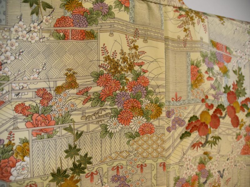 Kimono with Cherry Blossoms - Image 6