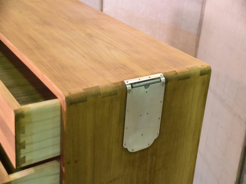 Super Quality Thick  All Paulownia (Kiri) Japanese Vintage Clothing Chest - Image 9