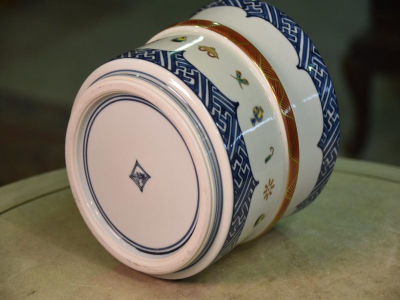 Kyoyaki Mizuzashi (Urn for water for the Tea Ceremony) - Image 8