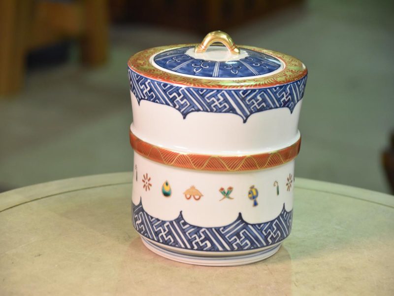 Kyoyaki Mizuzashi (Urn for water for the Tea Ceremony) - Image 4