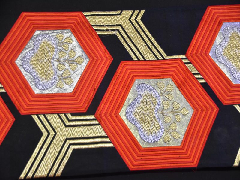 Japanese Table Runner AKA Vintage Obi Sash - Image 8
