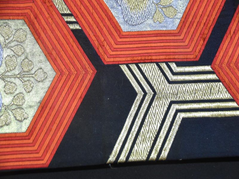 Japanese Table Runner AKA Vintage Obi Sash - Image 6
