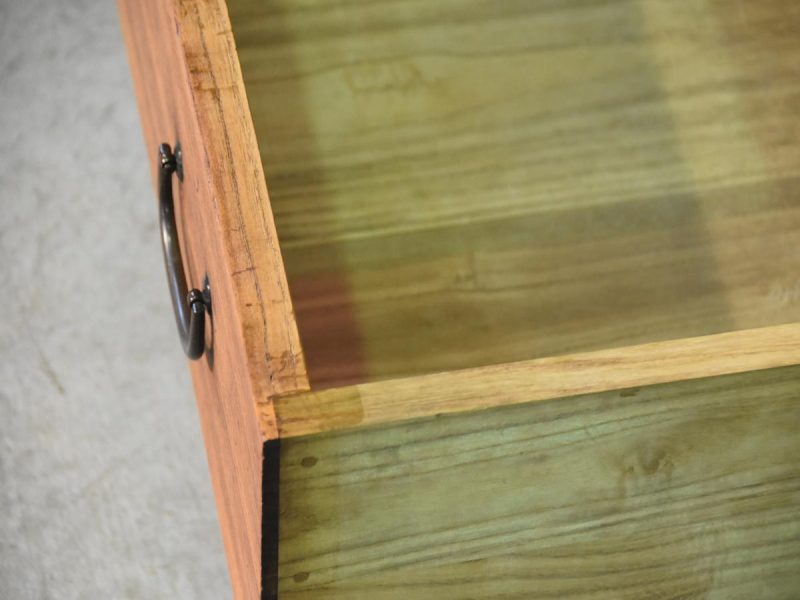 A Rare Pair of Japanese Vintage Clothing Chests (6 Sections) - Image 12