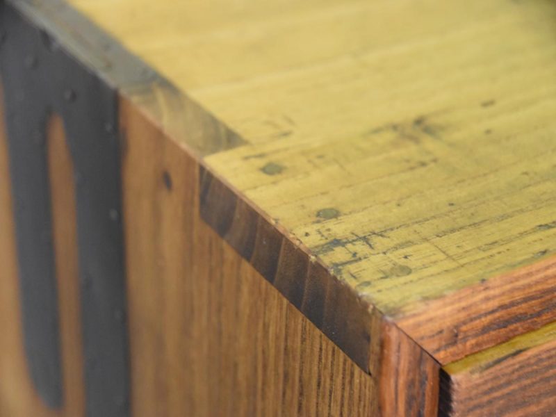 A Rare Pair of Japanese Vintage Clothing Chests (6 Sections) - Image 3