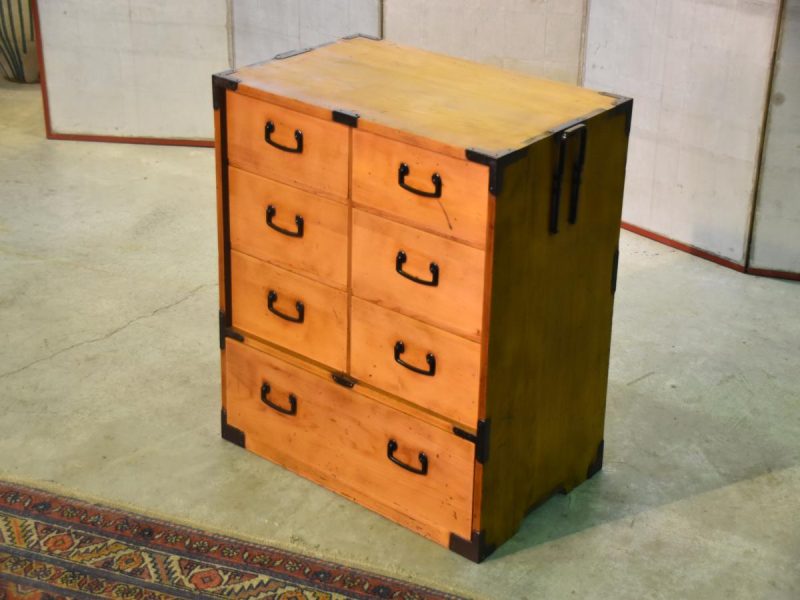 Antique Japanese Chest of Drawers - Image 9