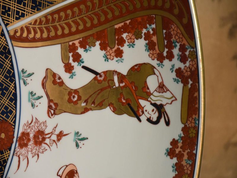 Large Japanese Imari Style Charger - Image 7