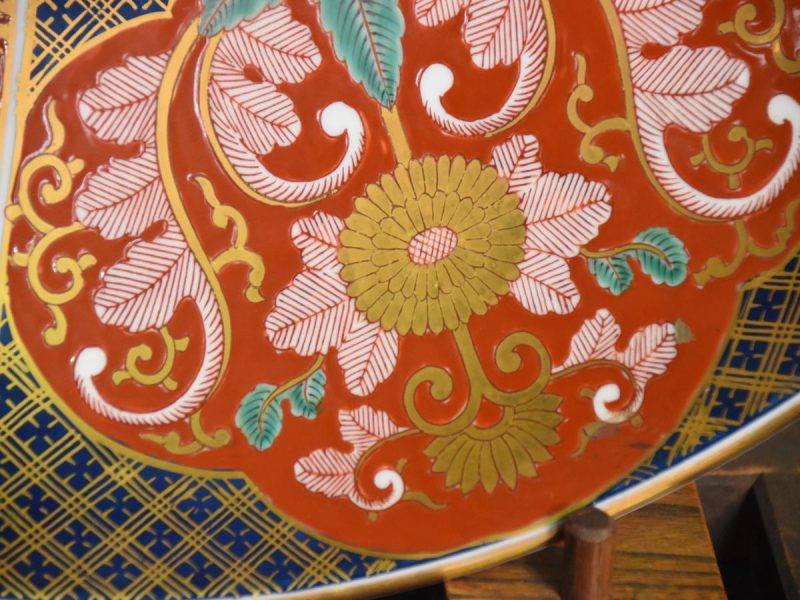 Large Japanese Imari Style Charger - Image 6