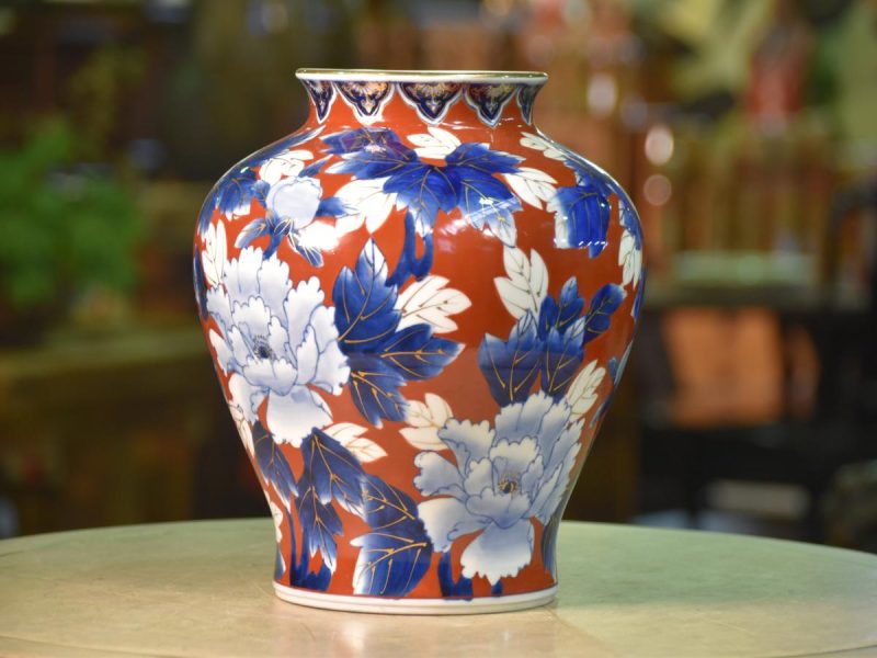Japanese Fukugawa Porcelain Vase - Image 2