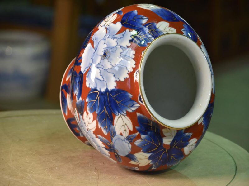 Japanese Fukugawa Porcelain Vase - Image 6