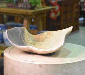 Shigaraki Pottery Wood Fired Slab Plate