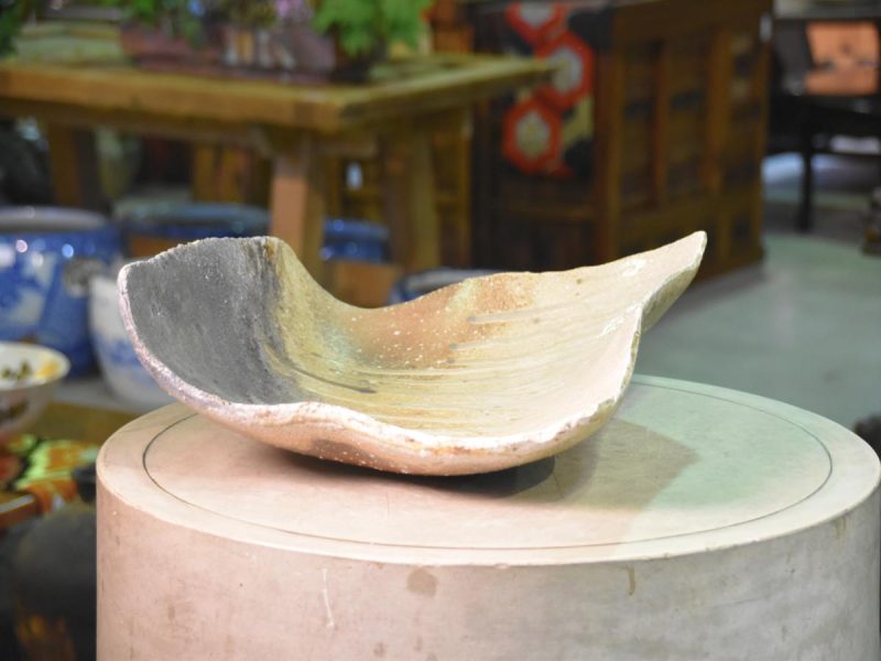 Shigaraki Pottery Wood Fired Slab Plate