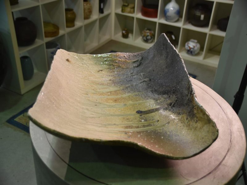 Shigaraki Pottery Wood Fired Slab Plate - Image 5