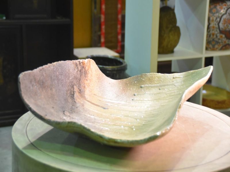 Shigaraki Pottery Wood Fired Slab Plate - Image 3