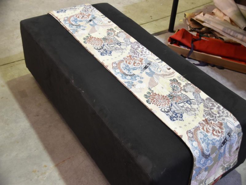Vintage Japanese Wedding Obi Sash - Image 6