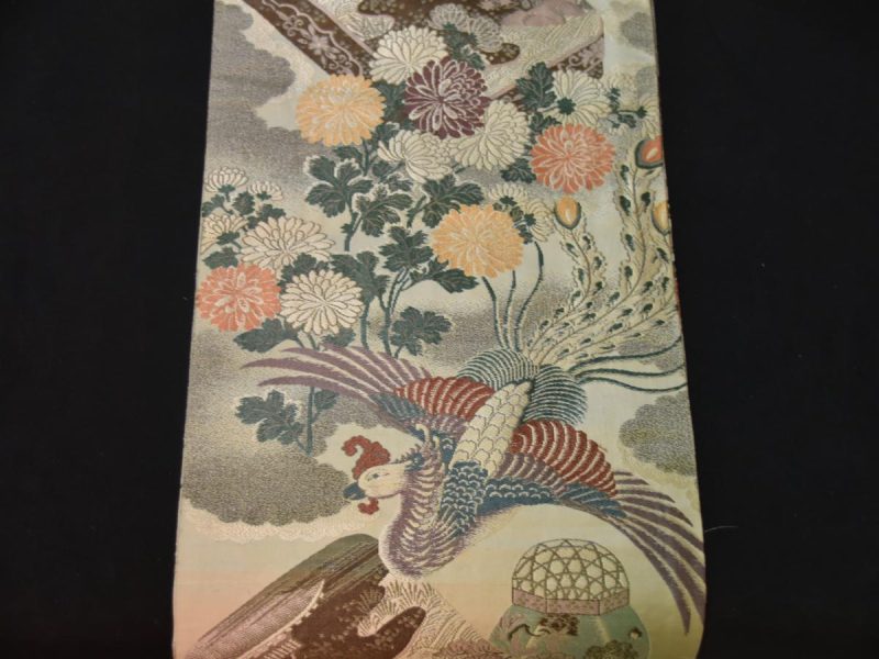 Vintage Maru Obi Sash or Table Runner ON HOLD TILL SUNDAY - Image 2