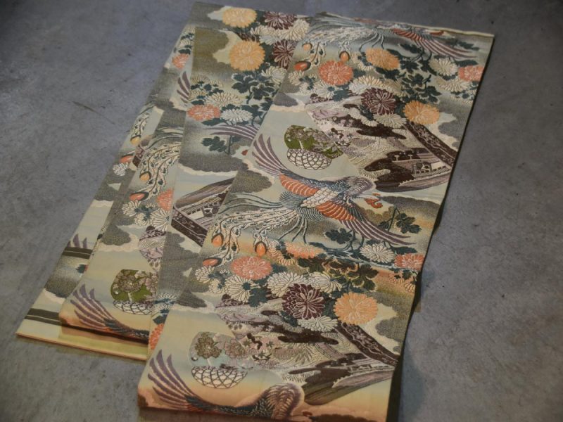 Vintage Maru Obi Sash or Table Runner ON HOLD TILL SUNDAY - Image 3