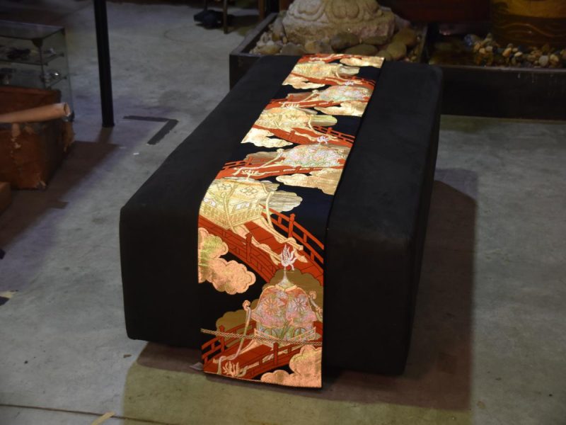 Japanese Obi Table Runner