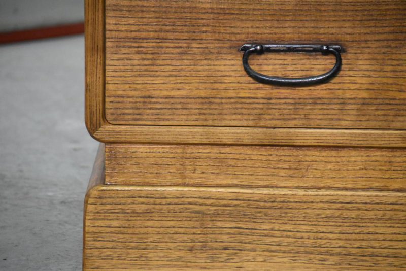 Japanese Solid Wood Vintage Clothing Chest - Image 16