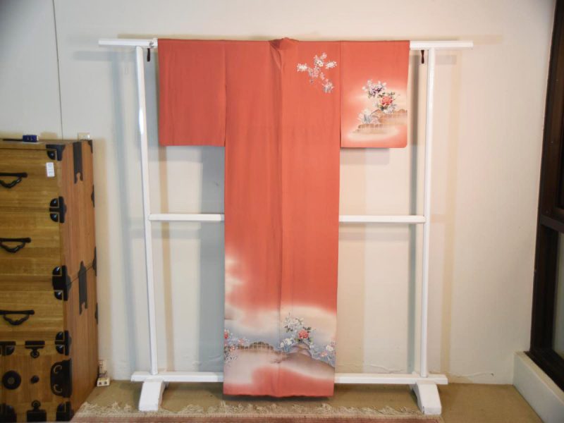 Floral Coral Kimono