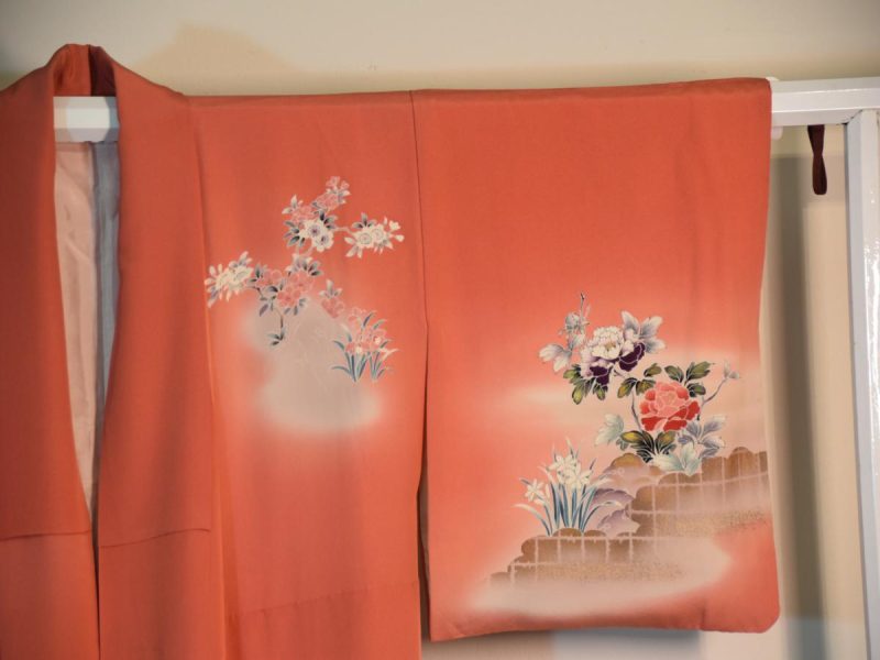 Floral Coral Kimono - Image 3