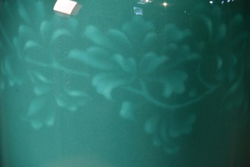 Japanese Green Cloisonne Vase - Image 6