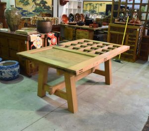 Japanese Wooden Dining Table