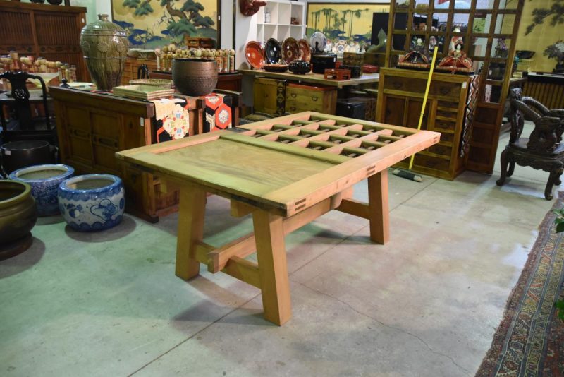 Japanese Wooden Dining Table