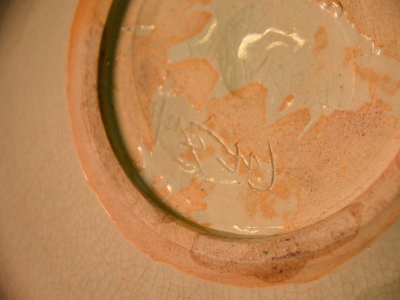 Kyoyaki Pottery Bowl with Handle - Image 5