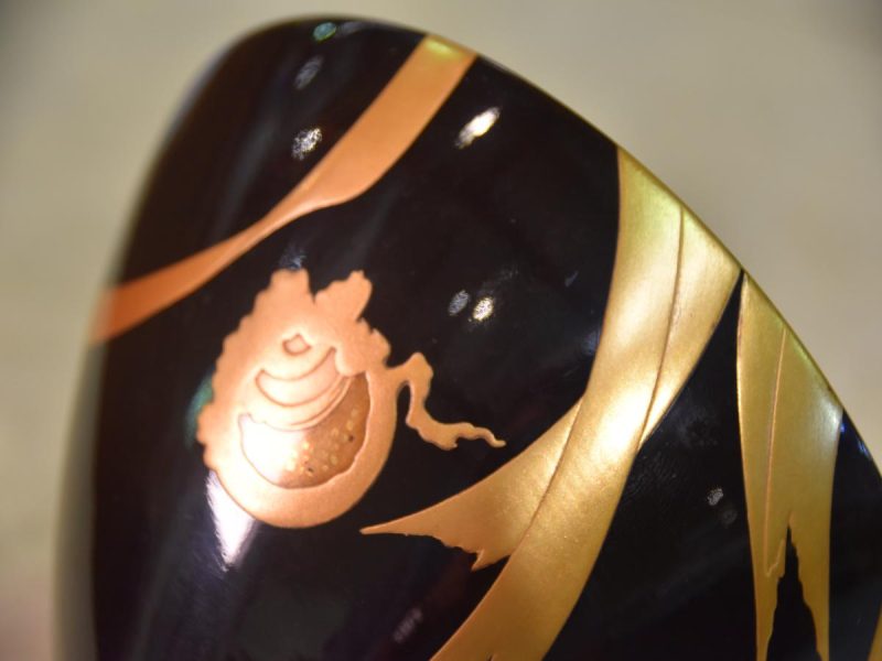 Japanese Maki-E Lacquer Goblet - Image 8