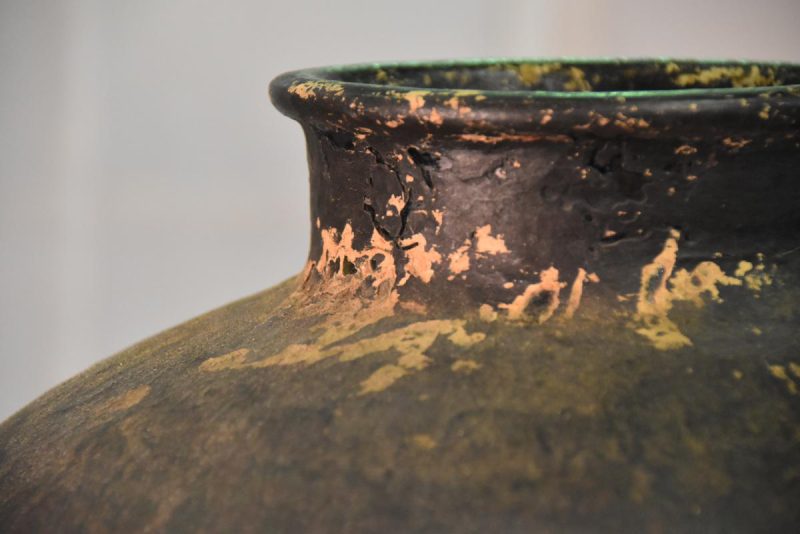 Mingei Shigaraki Cha Tsubo (Japanese Dry Tea Storage Urn) - Image 13