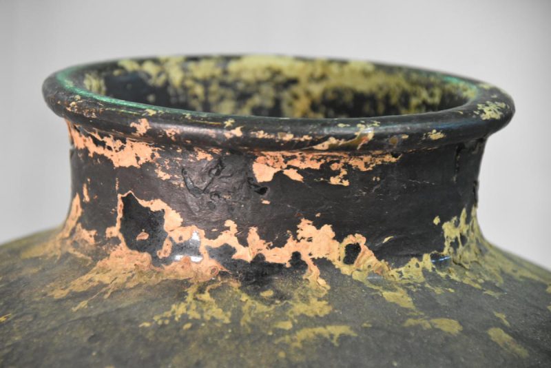 Mingei Shigaraki Cha Tsubo (Japanese Dry Tea Storage Urn) - Image 9