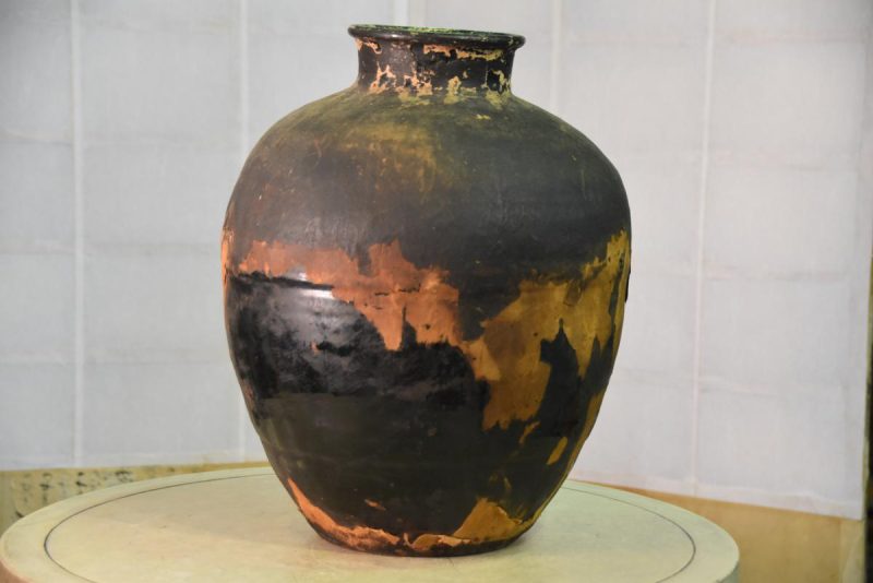 Mingei Shigaraki Cha Tsubo (Japanese Dry Tea Storage Urn) - Image 8