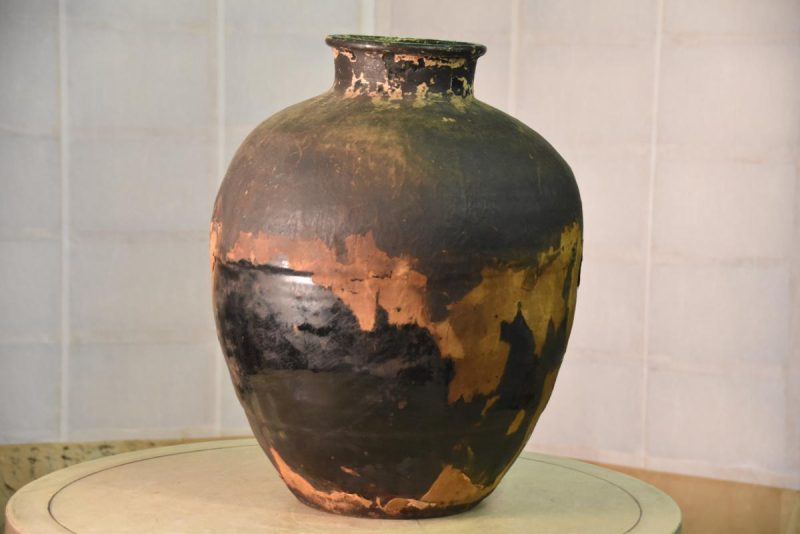 Mingei Shigaraki Cha Tsubo (Japanese Dry Tea Storage Urn) - Image 5