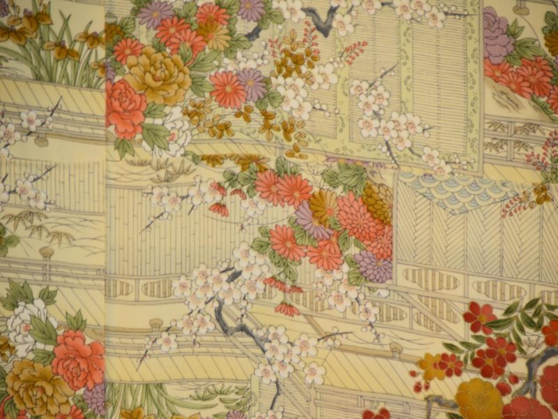 Japanese Floral Kimono - Image 8