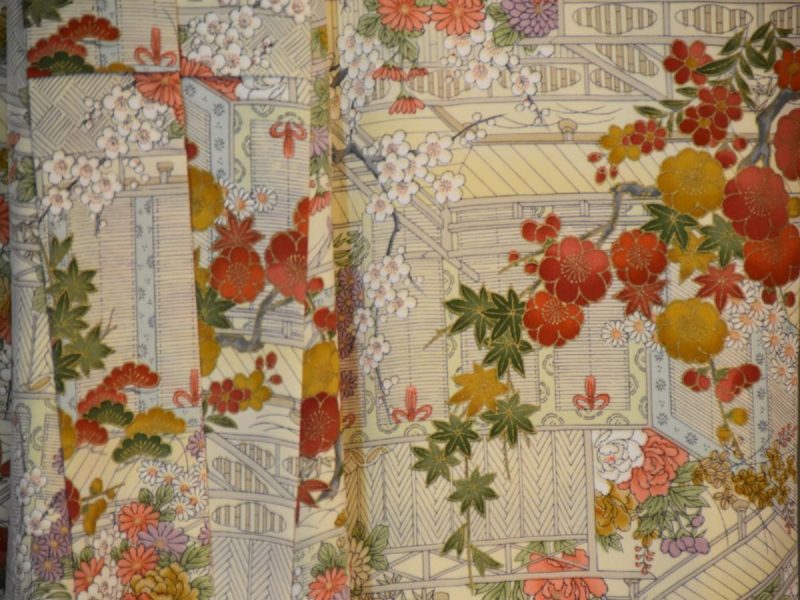 Japanese Floral Kimono - Image 7