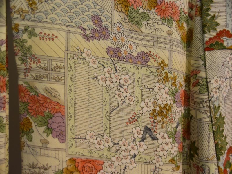 Japanese Floral Kimono - Image 3