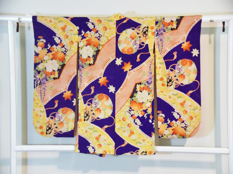 Stunning Silk Vintage Haori Jacket