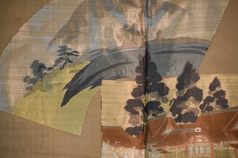 Japanese Silk Vintage Mans Haori (Kimono Jacket) - Image 2