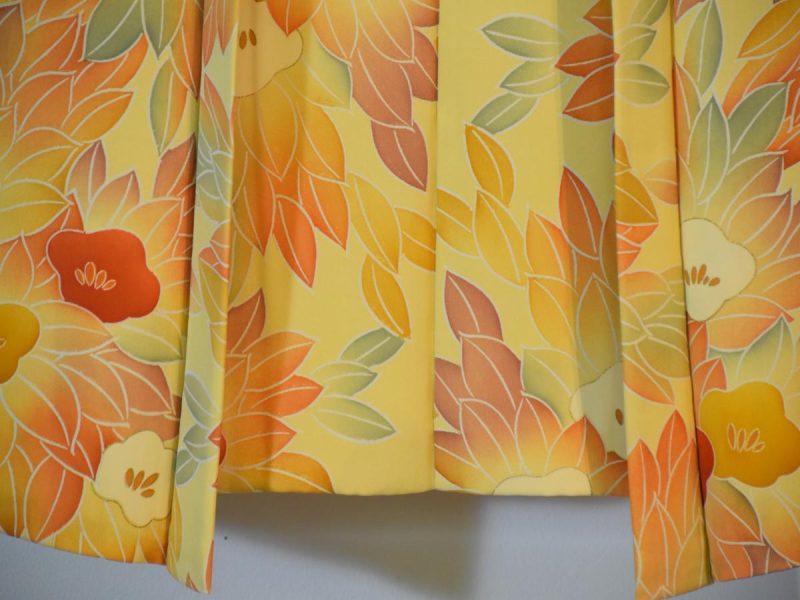 Yellow Floral Haori - Image 2
