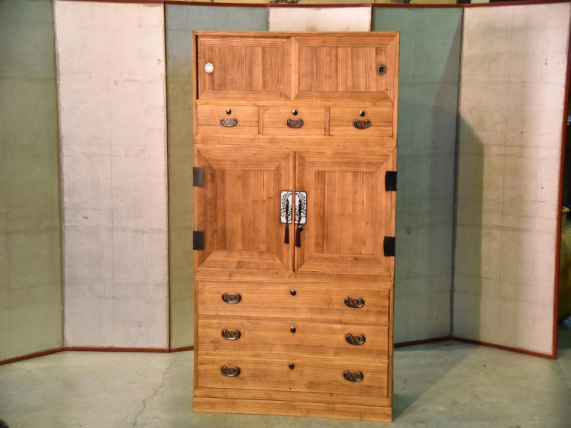 Japanese 3 Section Wedding Chest