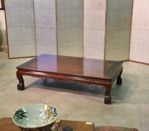 Chinese Hardwood Table made for the Japanese Market Circa:1920