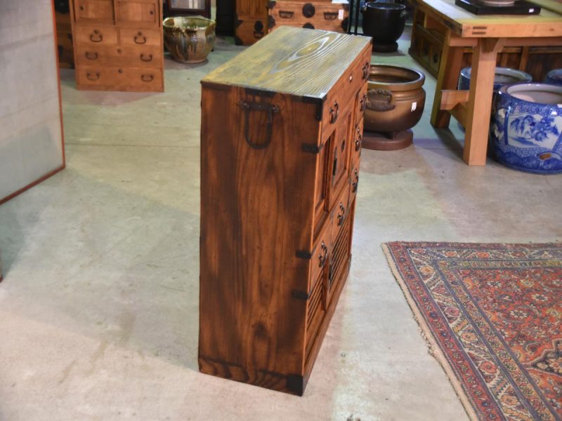 Japanese Osaka Region Merchant Chest with Secret Drawer - Image 5