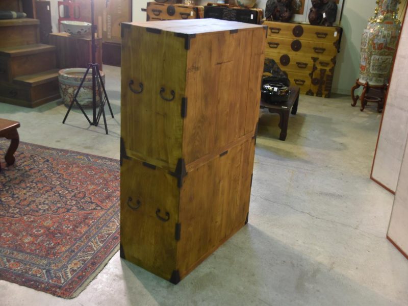 Antique Solid Wood Clothing Chest from Tokyo Japan - Image 5