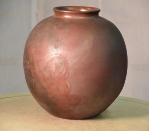 Japanese Bizen Pottery Vase