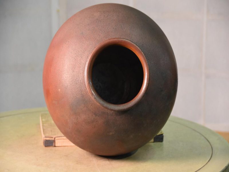 Japanese Bizen Pottery Vase - Image 7