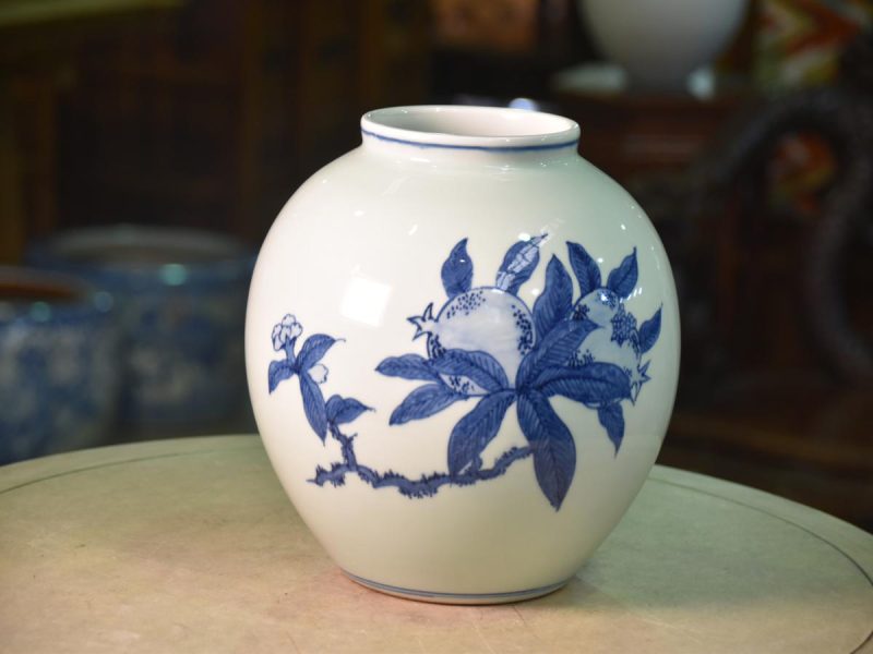 Japanese Pomegranate Vase - Image 10
