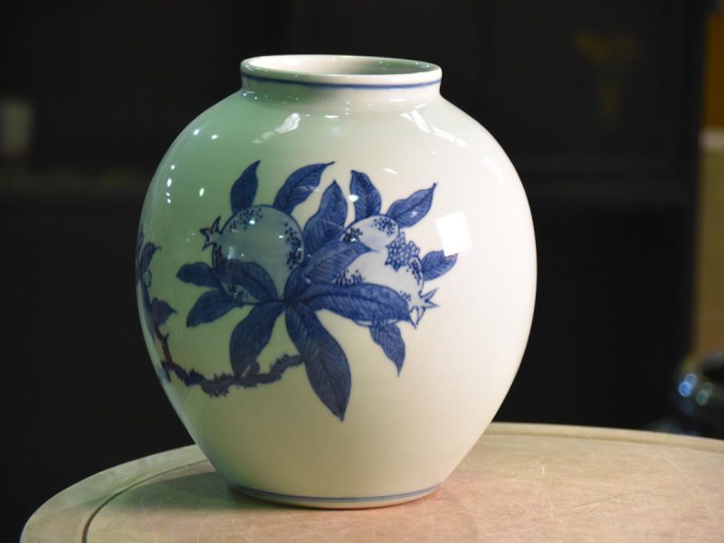 Japanese Pomegranate Vase - Image 11